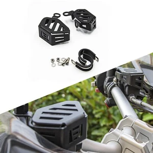Kit protección depósito liquido freno + embrague ALUMINIO BMW R1200GS R R1250GS - Imagen 1 de 10