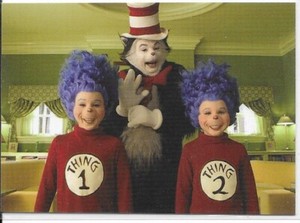 2003 Comic Images THE CAT IN THE HAT promo card #P1