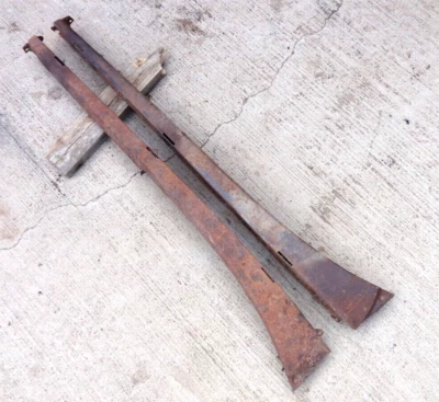 Modelo T Ford 1926 1927 cupé un pilar postes de puerta par original sedán de 2 puertas Foto 1 de 4