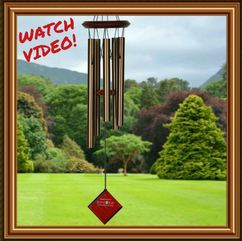 WOODSTOCK CHIMES OF POLARIS WIND CHIME CHIMES BRONZE 22" TOTAL LENGTH DCB22 - Image 1 of 1