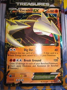 POKEMON ★ EXCADRILL EX 82/113 ★ LEGENDARY TREASURES MINT ENGLISH ANGLAIS 180HP - Bild 1 von 2