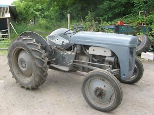 FERGUSON TED 20 PETROL TVO TRACTOR REDUCTION GEARBOX GOOD TYRES ALL ROUND