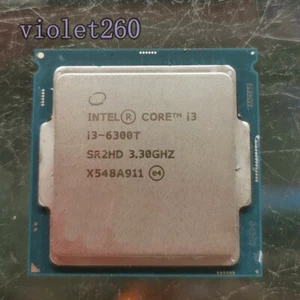 6Th Gen Intel Core i3-6300T LGA 1151 CPU Processor 3.3 GHz Dual-Core 35W - Picture 1 of 1