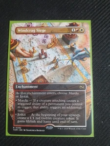 MTG ~ Windcrag Siege (Borderless) ~ Tarkir: Dragonstorm ~ Near Mint ~ Rare - Picture 1 of 2