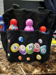 Bingo Bag with Daubers Set for Bingo Enthusiasts - Picture 1 of 1