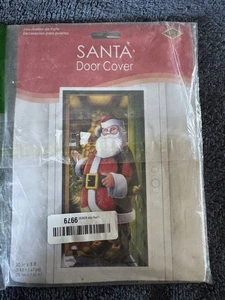Beistle Santa Door Cover Multicolor 30”x5’ - Picture 1 of 2