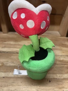 PIRANHA PLANT Super Mario Little Buddy Sanei Official Nintendo Plush Stuffed Toy - Picture 1 of 6