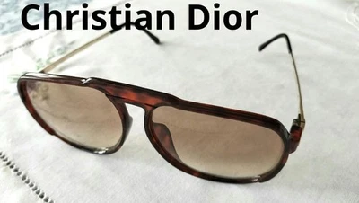 GAFAS DE SOL CHRISTIAN DIOR USADAS DORADAS Foto 1 de 4
