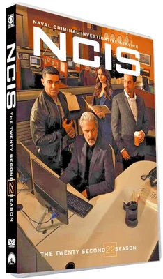 NCIS Naval Criminal Investigative Service Season 22 (DVD, 5-Disc Box Set) BRAND - image 1 of 2