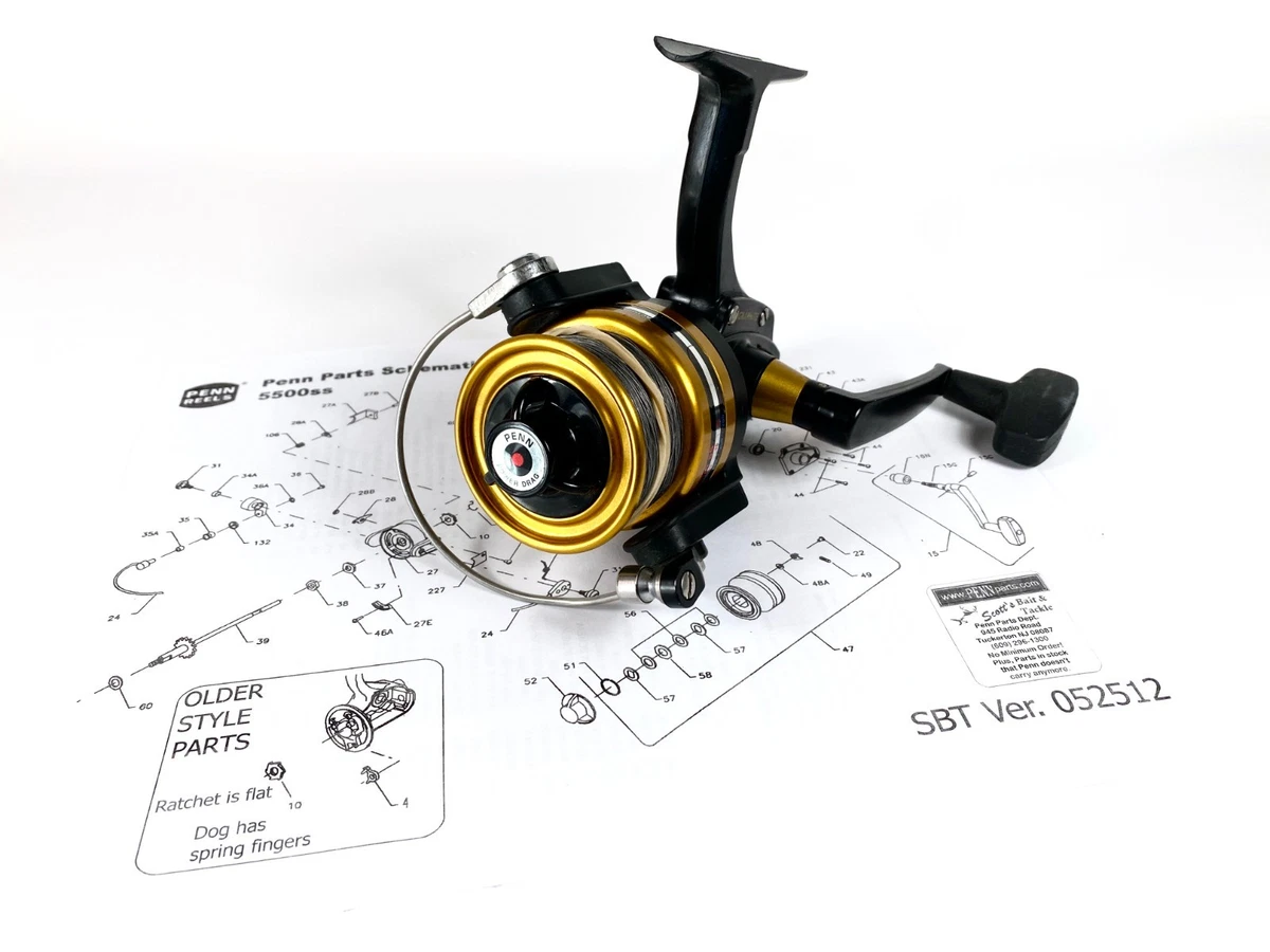 Penn 5500 In Spinning Fishing Reels for sale | eBay