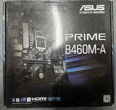 Asus Prime B460M-A Scheda Madre Guasta, Pin Socket Storti - Immagine 1 di 4