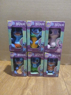 Basic Fun Micro Teenies Disney Stitch Complete Set of 6 Mini Plush Toy in Box - Image 1 of 2