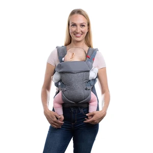 You+Me 4-In-1 Ergonomic Baby Carrier, 8 - 32 Lbs (Grey Mesh) - Picture 1 of 12