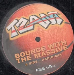 Tzant Bounce With the Massive 10" vinyl UK Logic 1998 Single sided promo BOUNCE1 - Image 1 of 1