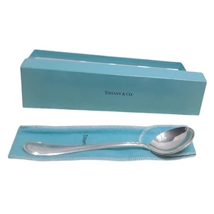 Tiffany & Co Sterlingsilber plattiert Vintage runder Sahne Suppenlöffel kostenloser Versand - Bild 1 von 12