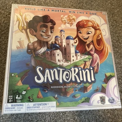 SANTORINI Board Game SEALED New 2016 Spin Master Gordon Hamilton NIB Rare Sealed - Image 1 of 4
