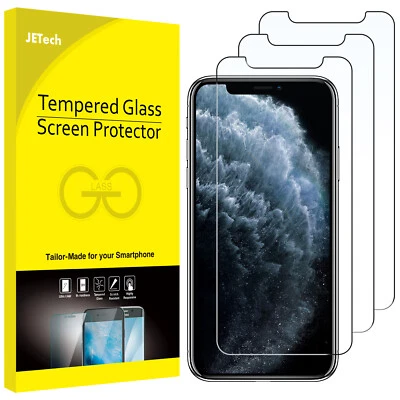 JETech Screen Protector for iPhone 11 Pro Max and iPhone Xs Max 6.5-Inch, 3-Pack - Image 1 of 4
