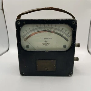 Vintage Roller-Smith Bethlehem D. C. Amperes Type NOT TESTED! - Picture 1 of 16