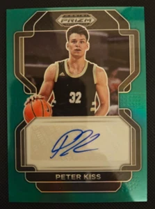 2022 Panini Prizm Draft Picks Green Prizm #DP-PKI Peter Kiss RC! - Picture 1 of 2