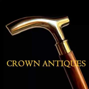 Vintage Style Antique Victorian Designer Brass Handle Wooden Walking Stick Cane - Picture 1 of 5