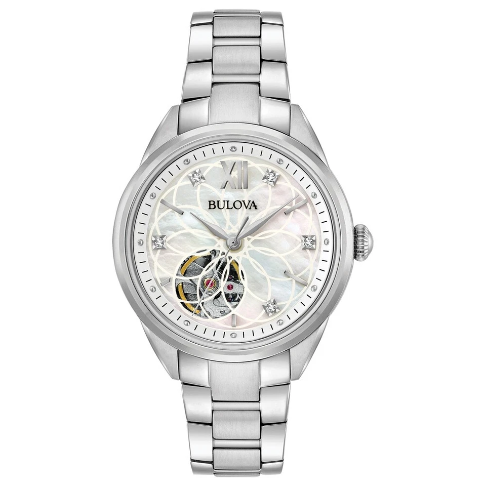 Bulova Ladies Automatic Watch RRP £349. New and Boxed. 2 Year Warranty. - Image 1 of 1