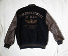 Mr Soro Japan Varsity Jacket &quot;Somewhere west of USA you&#39;ll enjoy your days more&quot;