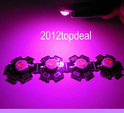 3w full spectrum 380nm~840nm led grow chip ,45mil bridgelux 20mm base - Image 1 of 4