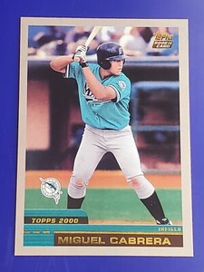 Miguel Cabrera 2016 Topps Berger's Best #BB-49 Rookie Card Reprint Marlins