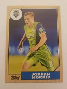 2017 Topps MLS '87 Topps #TTJM Jordan Morris - Picture 1 of 1