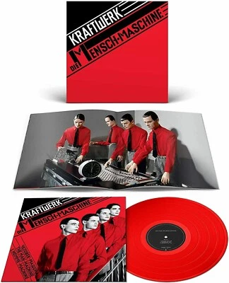 KRAFTWERK LP Die Mensch Maschine RED VINYL GERMAN Man Machine + BOOKLET SEALED - Image 1 of 4