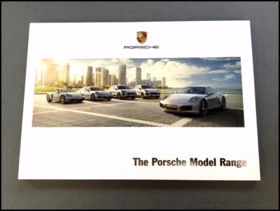 2017 Porsche 110-page Brochure Catalog  911 Turbo Boxster 718 2016 Cayman GT3 RS - Изображение 1 из 4