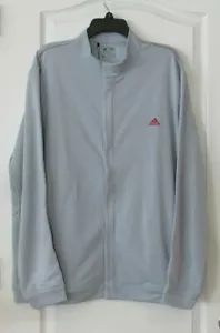 Adidas Full Zip Lightweight Jacket Ultra Tram or Chrome Mens Sz L-XL NWT MSRP$70 - Picture 1 of 4