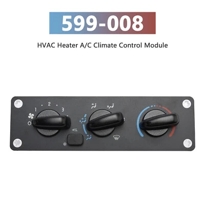 HVAC Heater A/C Climate Control Module 599-008 for Freightliner M2 02-21 T3` ZY - Image 1 of 4