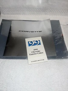 1999 Corvette Dealer Brochure c5 corvette with Exterior Color Guide - Picture 1 of 11