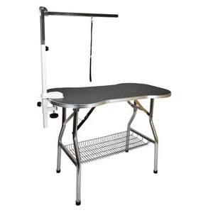 Robuster Edelstahl Haustier Hund tragbarer Pflegetisch 32x21" von Flying Pig - Bild 1 von 8