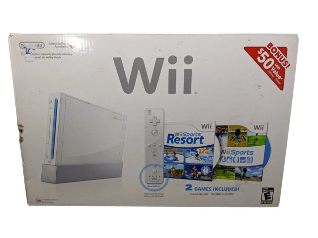 Nintendo Wii Pack di Console e Wii Sports - Bianca - Immagine 1 di 1