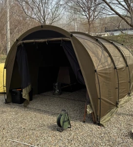 Helinox Tactical Field Tunnel Tent 4.35 Military Tan Big Size for Camping - Picture 1 of 17
