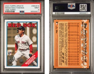 2023 Topps Update Masataka Yoshida PSA 9 35th Anniversary Rookie 88US-13 POP 4 - Picture 1 of 1