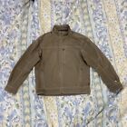 Kuhl Mens Xl Vintage Patina Dye Burr Fleece Lined Work Barn Coat Jacket