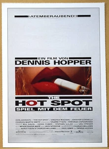 The Hot Spot - Spiel mit dem Feuer - Cinema Filmkarte - Bild 1 von 2