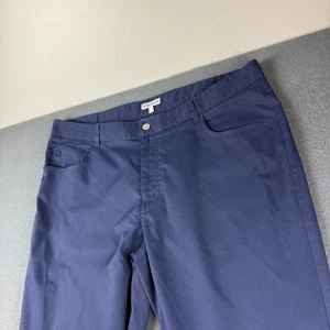 Peter Millar Pants Men's 40x32 Blue EB66 Five Pocket Performance Golf Stretch - Picture 1 of 13