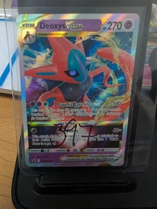 Deoxys VSTAR SWSH268 SWSH: Sword & Shield Promo Cards Holo - Picture 1 of 2