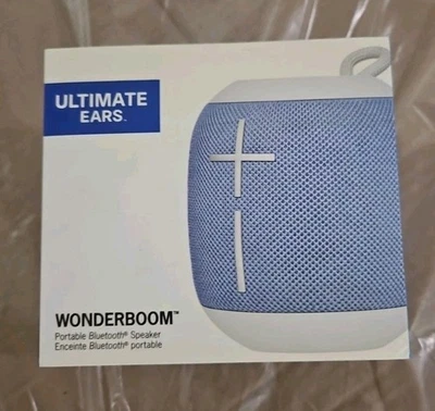 Ultimate Ears Wonderboom Drop Waterproof Portable Bluetooth Speaker Cloud Blue