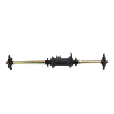810mm 31in Go Kart Rear Live Axle With Frame Fixing Bracket And 4 Hub SAP - image 1 of 4