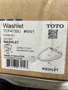 Toto Malaysia Washlet (tcf473ou) Toilet Bidet Seat #230 - Picture 1 of 1