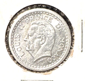 Monaco 1943 franc KM 120 unc - Picture 1 of 2