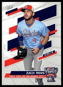 2020 Topps Pro Debut Copa de La Diversion Zach Reks Cincinnati Reds #CO-ZR - Picture 1 of 2