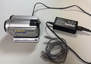 Sony Handycam DCR-SR40 Camcorder w/ Dock, AC Adapter & USB Cable – 30GB HDD - Picture 1 of 8