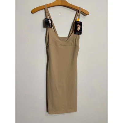 Maidenform Shapewear Slip Sz Small Firm Control Wear Your Own Bra Built in Panty - Image 1 of 4