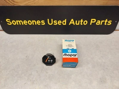 Nuevo de Lote Antiguo Mopar 1972 73 74 75 76 77 78 79 80 Dodge Truck Manómetro de Presión de Aceite 3635176 Foto 1 de 4